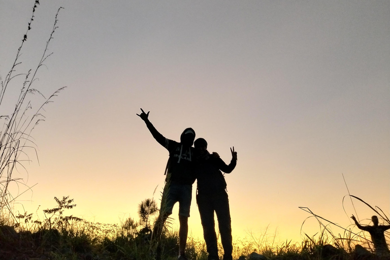 YOGYAKARTA MERAPI SUNRISE WITH A JEEP