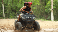 Solo ATV 4 Zipline e pranzo con trasporto - Hizvo