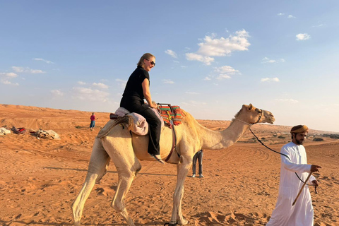 From Muscat: Wahiba Sands Desert Adventure with Sunset Watch