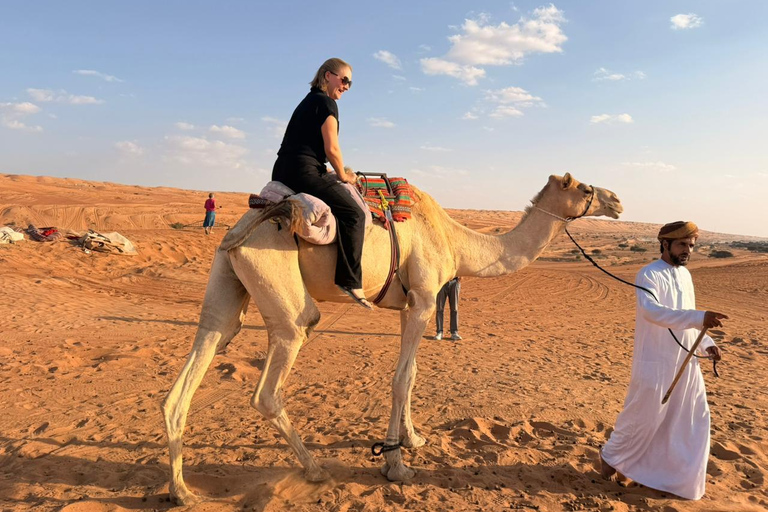 From Muscat: Wahiba Sands Desert Adventure with Sunset Watch