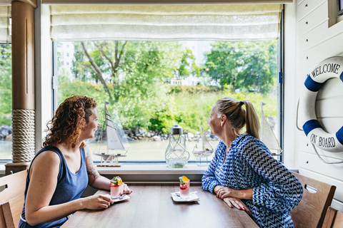 Wien: Båtkryssning på Donaukanalen med valfri lunchDonaukanalen: Endast båttur