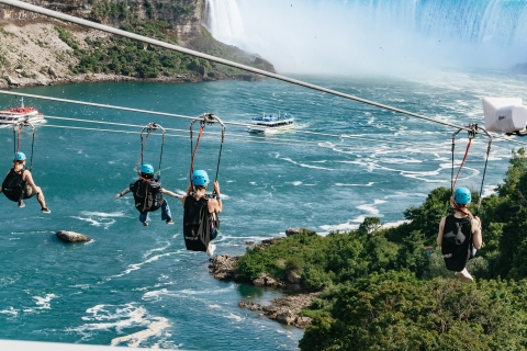 Niagara Falls w Kanadzie: tyrolką do wodospadówBilet ogólny na tyrolkę