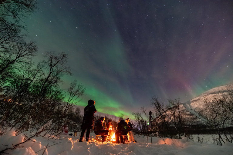 Tromsø: Northern Lights Tour (Max 8) Pickup + Finland