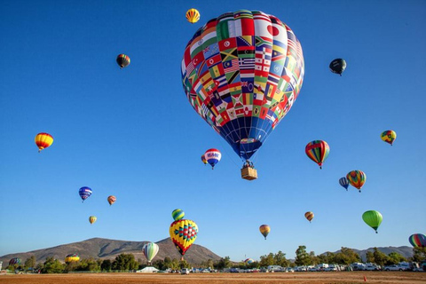 Temecula Morning Hot Air Balloon Ride with Champagne Toast