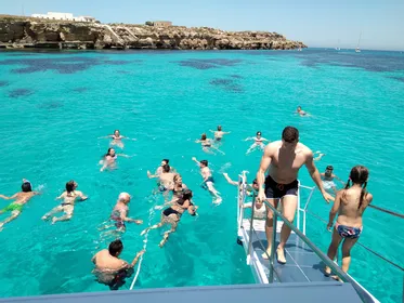 Ab Trapani: Favignana und Levanzo Tagesausflug mit Mittagessen
