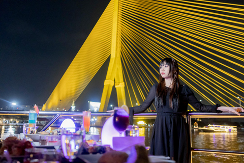 Bangkok: Chao Phraya Princess Dinner Cruise with Live Music ASIATIQUE Pier - Chao Phraya Princess Dinner Cruise