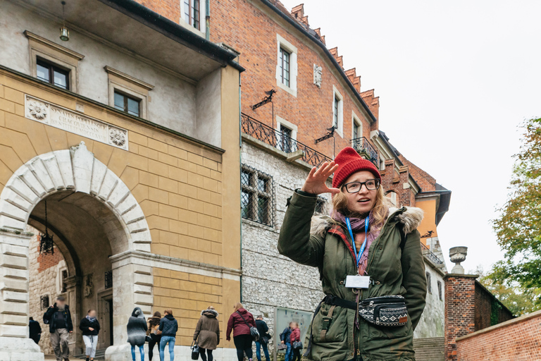 Cracovie : visite guidée de la colline du WawelVisite de groupe en anglais