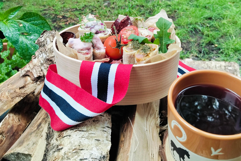 Oslo’s Mountain Flavors: Forest Walk & Bonfire Tasting