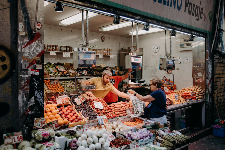 Madrid: Tour gastronomico a piedi e visita al mercato