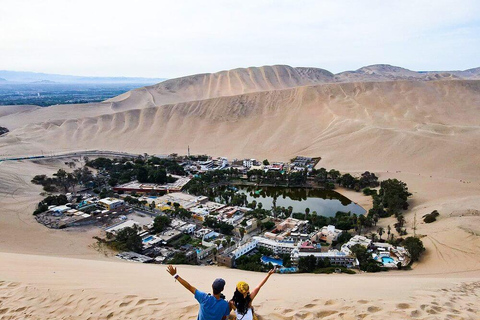 From Paracas: Candelabro to Oasis Route with Dune Adventure From Ica: Camels, Ica Traditions, and Sunset in Huacachina