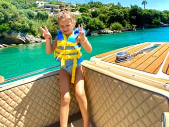 Explore Corfu & Canal D'Amour with Georgia boat-Private Tour