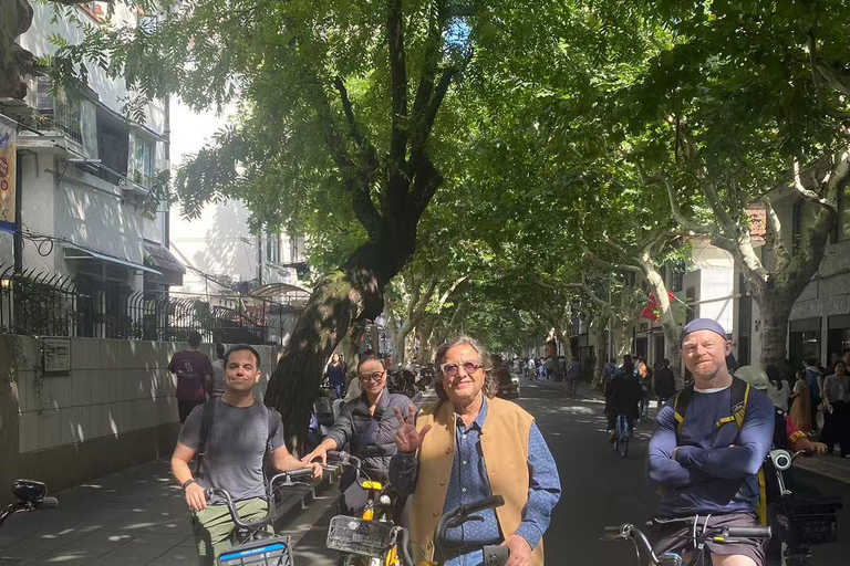 Utforska Shanghais gamla stad och Suzhou-floden på cykel