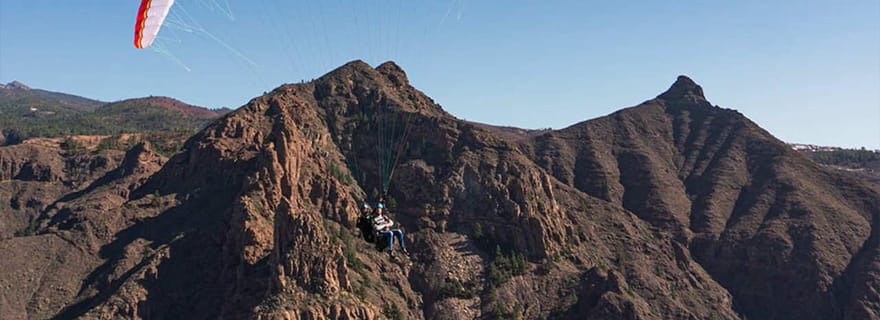 Tenerife : vol en parapente en moyenne montagne (Ifonche : 1 000 m)