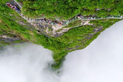 Zhangjiajie: Tianmen Mountain, Fox Fairy Show & Transfers Tianmen Mountain Entry Ticket Only