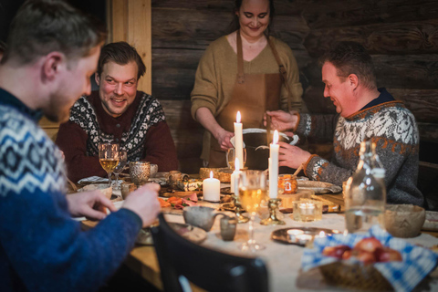 Levi: Wilderness Dinner with Snowmobile Sleigh Ride