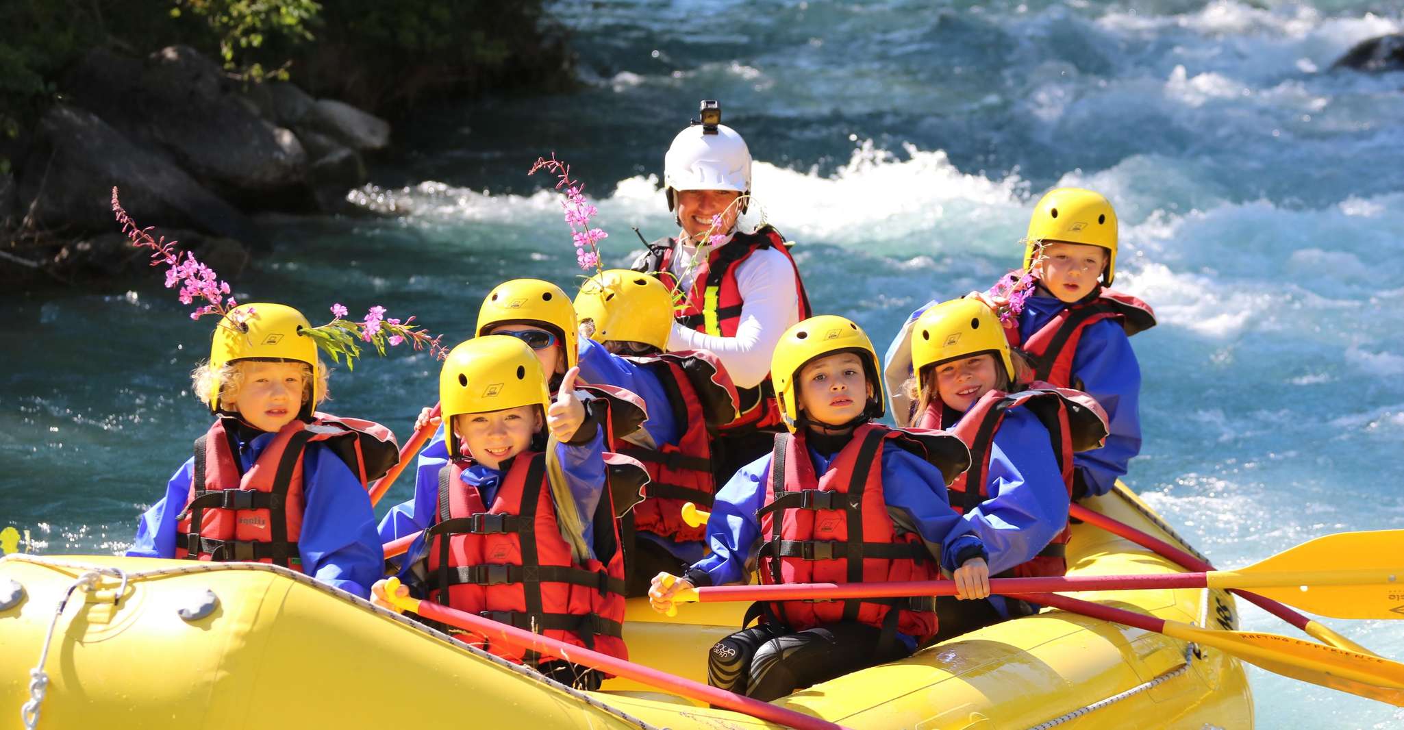 Prima esperienza di rafting in famiglia sulla Guisane a Serre Chevalier (da 6 anni)