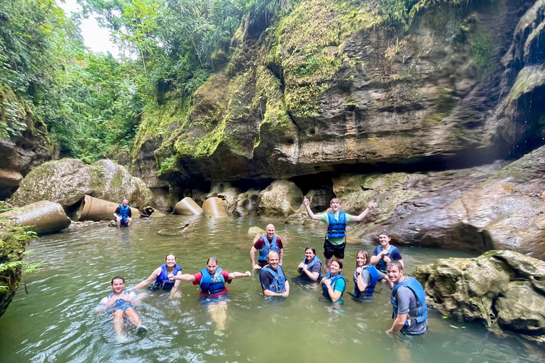 San Juan: Arenales Caves, Waterfall, Spring & River Swimming