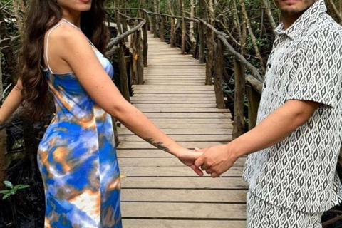 Kryddgårdsrundtur, Jozani-skogen, Salaam-grottan och Mtende-stranden