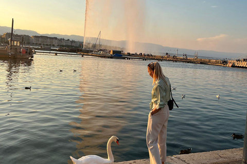 Från Lucerne: Dagsutflykt till Genève med bil