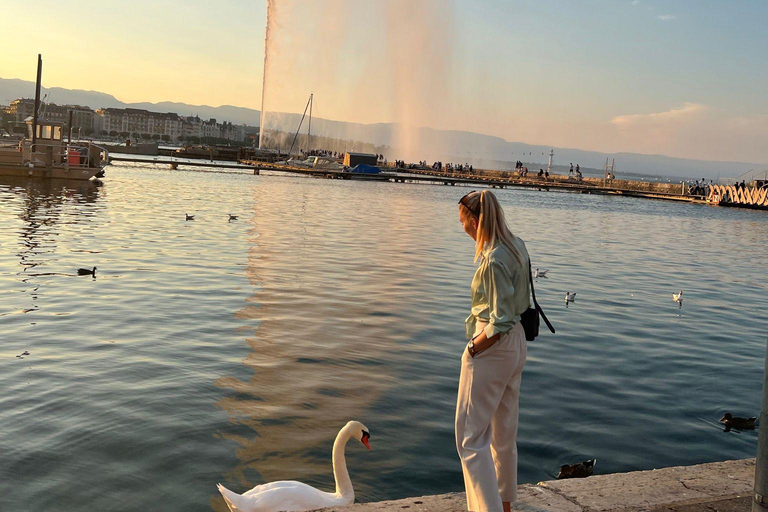 Från Lucerne: Dagsutflykt till Genève med bil