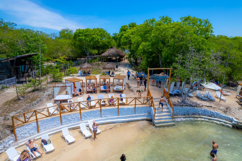 Heldag på stranden Isla Encantada