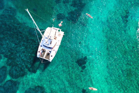 Rhodes Luxury Sunset Catamaran with Open Bar & Water Toys Sunset Luxury Catamaran with Open Bar, Snacks & Water Toys