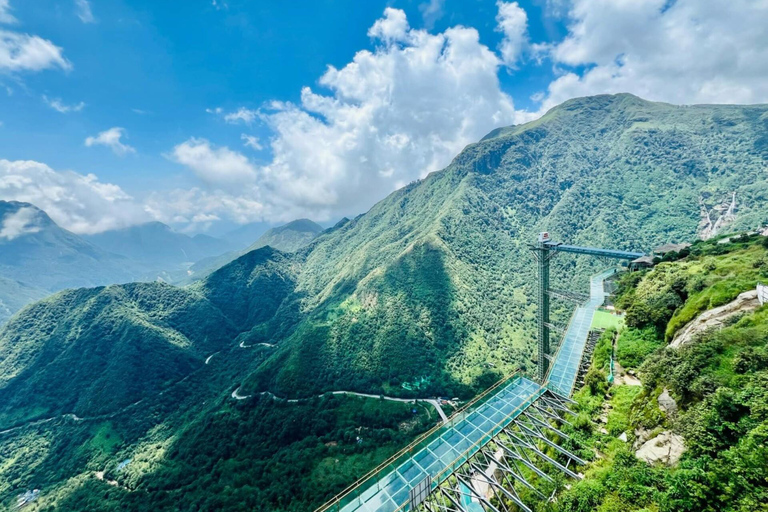 Hanoi: Sapa 3-Day Fansipan, Glassbridge, Cat Cat & Moana Half Day Glassbridge & Silver Waterfall From Sapa Town