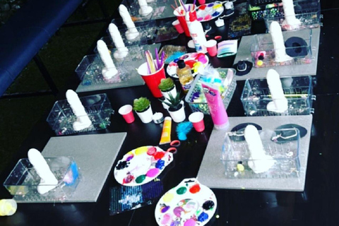 Belfast: Private Clay Mould Painting Party with Host (BYOB) Pimp My Privates schedule
