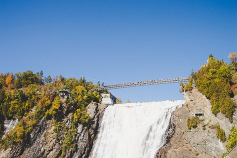 Quebec to Montmorency Falls & Ste-Anne-De-Beaupré – Half-day