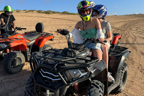 Agadir/Taghazout: Quad Bike On The Beach W- Tea & Biscuits QUAD BIKE FROM TAGHAZOUT
