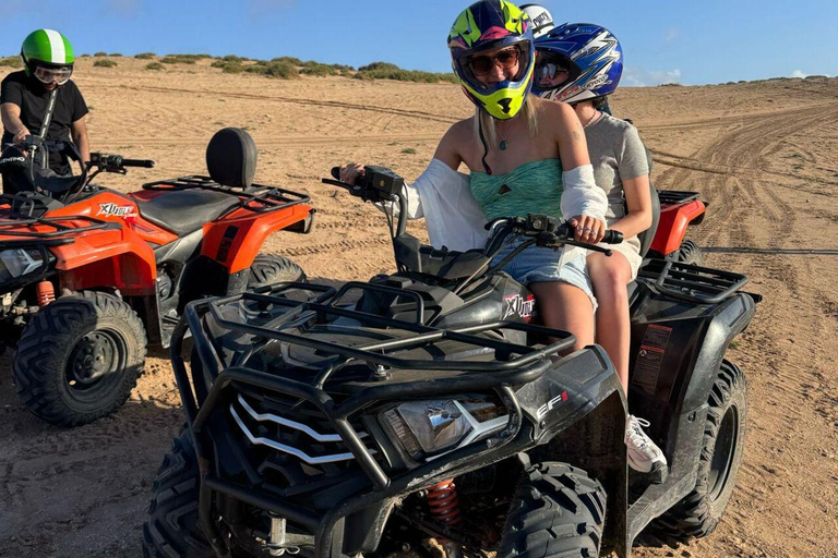 Agadir/Taghazout: Quad Bike On The Beach W- Tea & Biscuits QUAD BIKE FROM TAGHAZOUT
