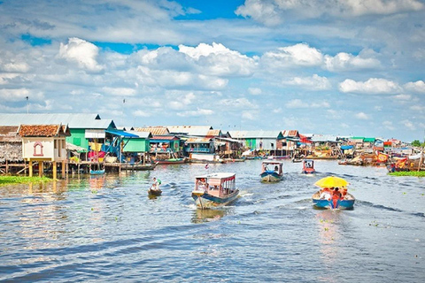 Excursión al Pueblo Flotante, Tonle Sap, Kom Pong Pluk