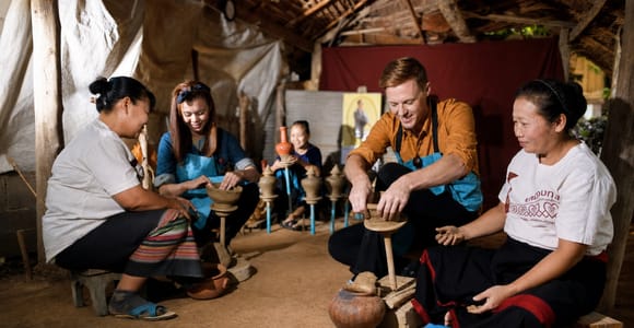 Chiang Mai: Make Pottery See Lanna Architecture Clay Village