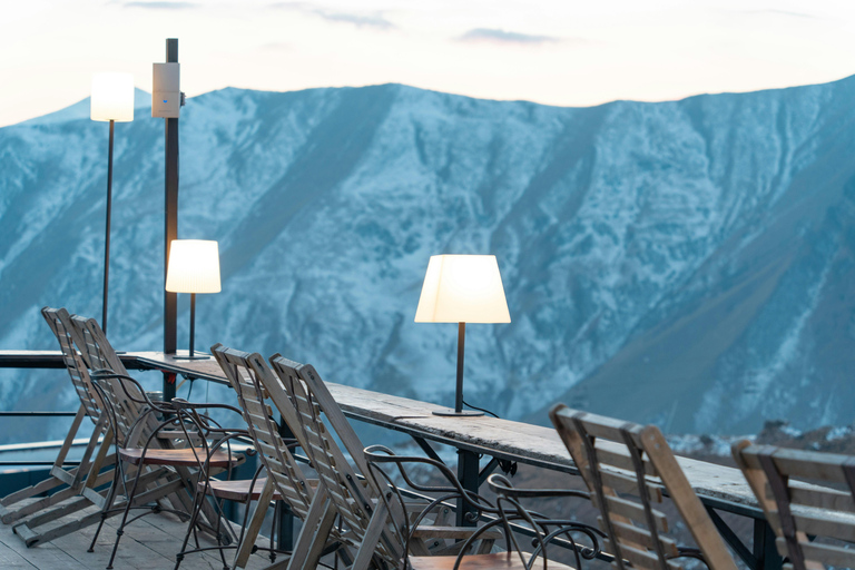 Activités de neige dans la station de ski de Gudauri : visite privée d&#039;une jounée