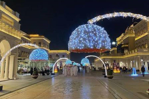 Doha: Guided private night city tour with pick up & drop off