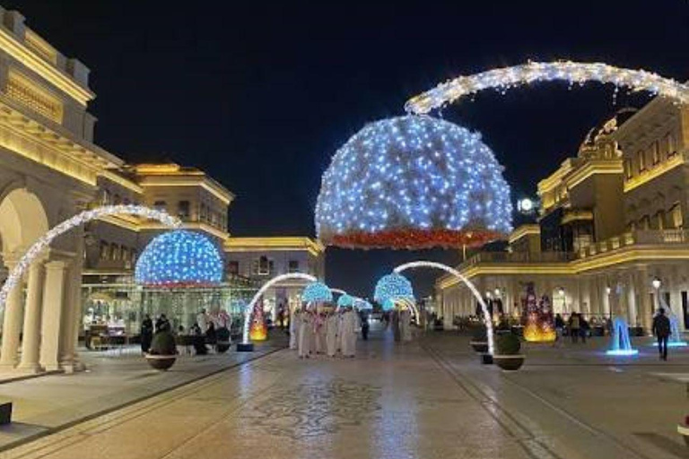 Doha: Guided private night city tour with pick up & drop off