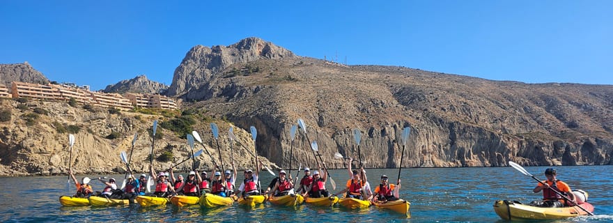 Altea : excursion en kayak à Morro de Toix