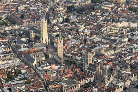 Gante: Passeio de balão de ar quente ao nascer do solGante: Passeio de balão ao nascer do sol
