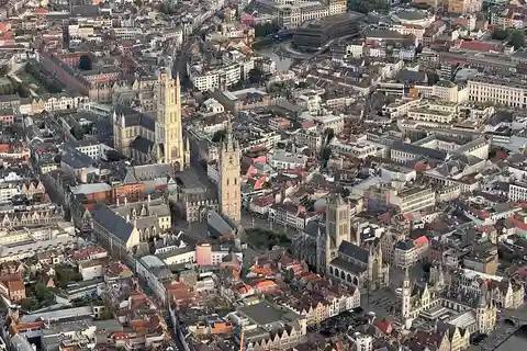 Gent: Heißluftballon-Tour bei Sonnenaufgang
