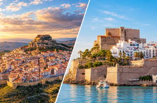 Ab Valencia: Ganztägige Tagestour nach Morella & Peñíscola mit Mittagessen