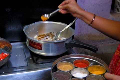 Wycieczka na zajęcia kulinarne z lokalną rodziną w Jaipur.