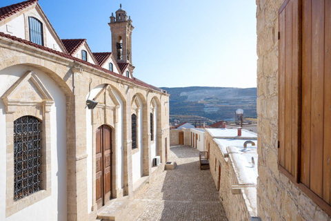 From Larnaca: Troodos Highlights Kykkos, Throni & Kakopetria