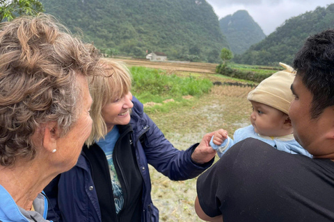 De Ha Noi: Excursão de 3 dias a Cao Bang Loop Visita uma aldeia local