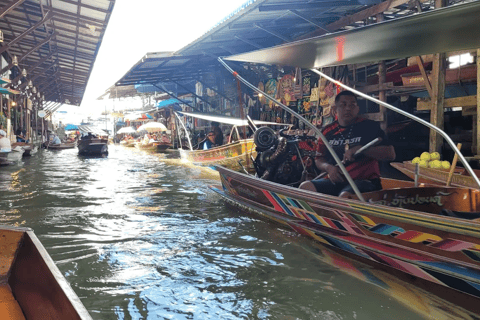 Bangkok Maeklong Train Ride, Floating Market & Dragon Temple Bangkok: Train Ride, Floating Market & Dragon Temple Tour