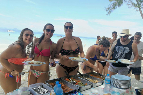 Krabi : excursion matinale en hors-bord vers Koh Hong et quatre îles