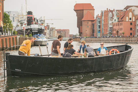 Gdańsk: Motławakryssning med pierogiprovning