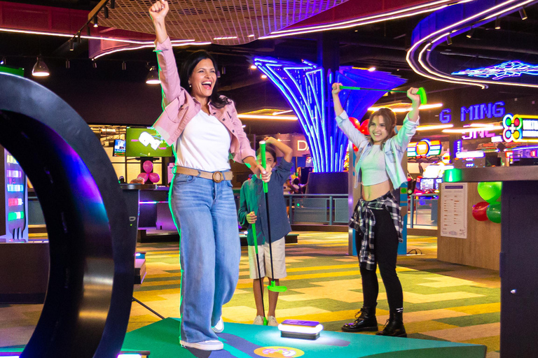 Adrenalin-Tour: Muscle Cars, Go-Karts, Arcade, Laser, Batting und MiniGolf!