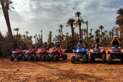 Aventure en quad dans la palmeraie