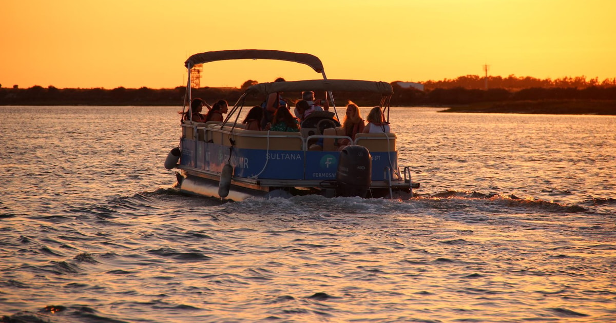 Faro Passeio De Barco Ao P R Do Sol Na Ria Formosa A Partir De Faro