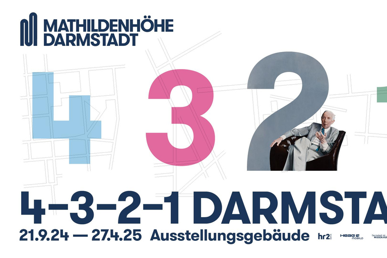 4–3–2–1 Darmstadt: Führung durch das Ausstellungsgebäude, Mathildenhöhe